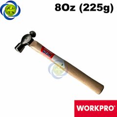 Búa đầu bi cán gỗ Workpro WP241024 8Oz(225g)