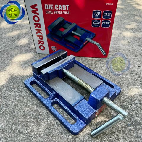 Ê tô bàn khoan 4 inch WORKPRO WP233009 hàm kẹp 100mm