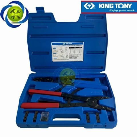 Bộ kìm mở phe Kingtony 45211PP 11 chi tiết 16 inch/406mm