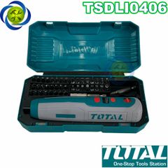 Máy siết vít Total TSDLI0406 dùng pin Lithium-Ion 4V