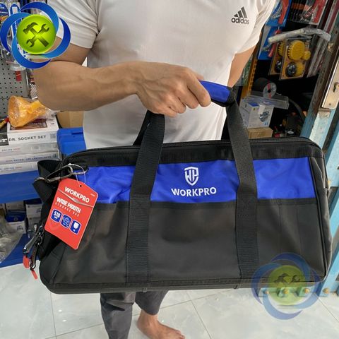 Túi đựng đồ nghề Workpro WP281026 kích thước 510mm (20 inch) đáy nhựa cứng