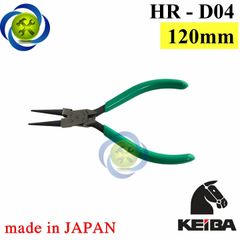 Kìm nhọn mũi tròn 120mm Keiba HR-D04 Nhật Bản