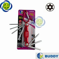 Bộ lục giác sao xếp Buddy A0056 có 7 cây T9-T30