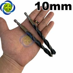 Mũi khoan sắt- inox EM-CNT chuôi lục giác (2 mũi) 1.5 đến 10mm