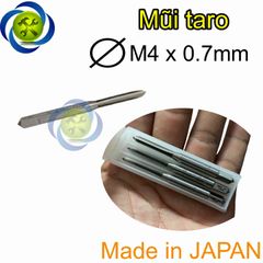 Mũi taro M4 x 0.7 HTD-M407 JAPAN (bộ 3 mũi )