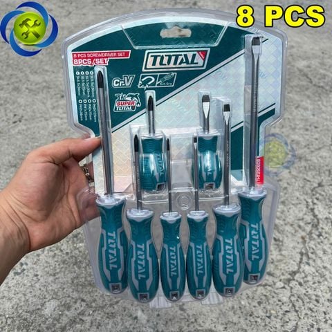 Bộ 8 cây tua vít TOTAL THT250608