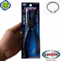 Kìm mở phe ngoài mũi cong 7 inch/175mm Licota APT-38009B