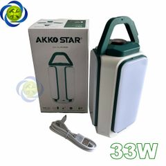 Đèn LED cầm tay đa năng AKKO STAR AK58581 công suất 33W sạc pin