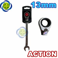 Cờ lê vòng miệng tự động Action 13mm có khóa gạt đảo chiều