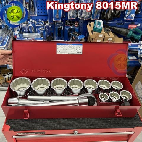Bộ tuýp 1 inch 14 chi tiết Kingtony 8015MR
