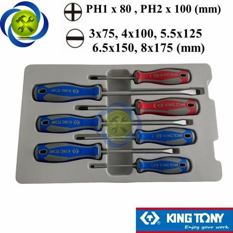 Bộ tua vít 7 chi tiết Kingtony 30117MR
