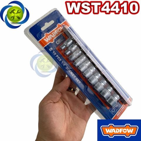 Bộ đầu tuýp 1/4 có 10 chi tiết WadFow WST4410 (5-14mm)