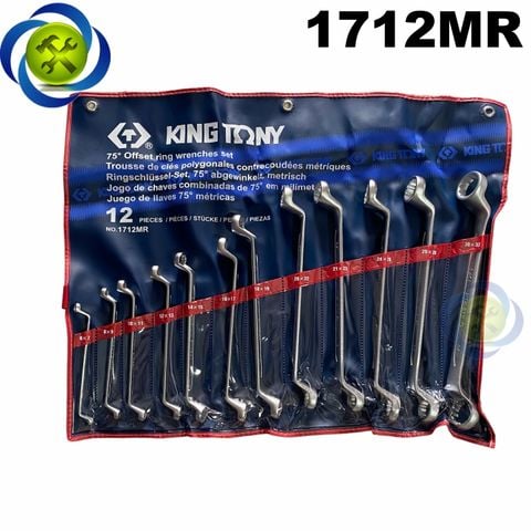 Bộ cờ lê hai tròng Kingtony 1712MR 12 cây từ 6-32mm