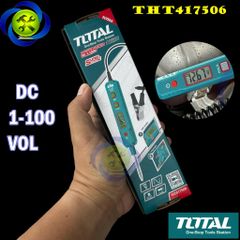 Bút thử điện ô tô - xe máy (DC 1-100V) TOTAL THT417506 hiển thị số