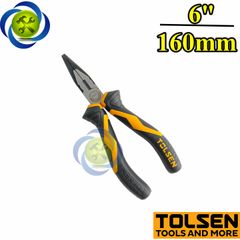 Kìm nhọn Tolsen 10021 dài 160mm (6 inch) loại công nghiệp