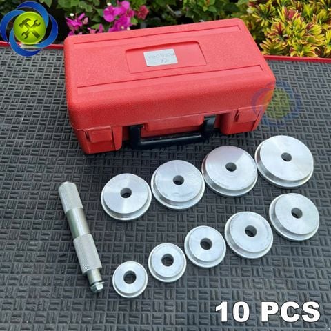 Bộ đóng bạc đạn HITMAN HM90111 có 10 chi tiết (đường kính bạc đạn 39,5mm - 81mm) hợp kim nhôm