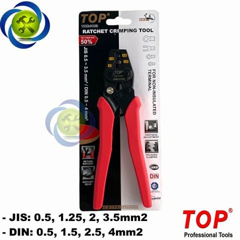 Kìm bấm cos Top VNE-0103 (0.5-4mm2)