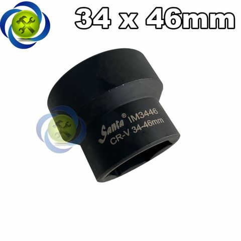 Tuýp mở nồi xe tay ga 2 đầu 34x46mm SANTA IM3446 chuôi 1/2