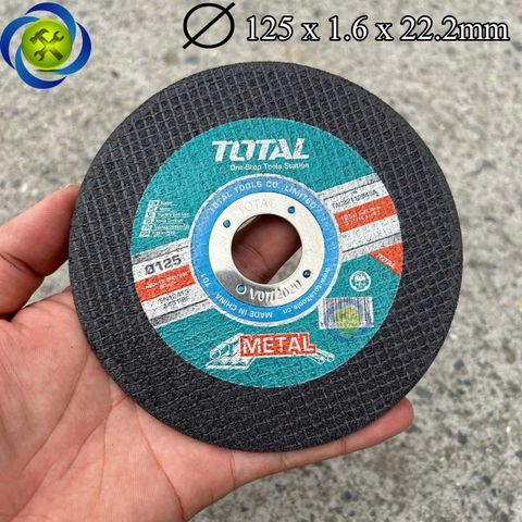 Đá cắt 125mm Total TAC2211254SA kích thước 125 X 1.6 X 22.2mm