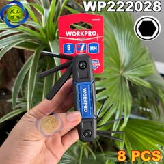 Bộ lục giác xếp gấp gọn Workpro WP222028 (1.5 - 8mm)