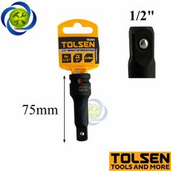 Đầu nối dài 75mm Tolsen 18285 loại 1/2 inch màu đen