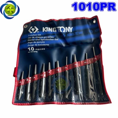 Bộ đột lỗ 10 chi tiết Kingtony 1010PR