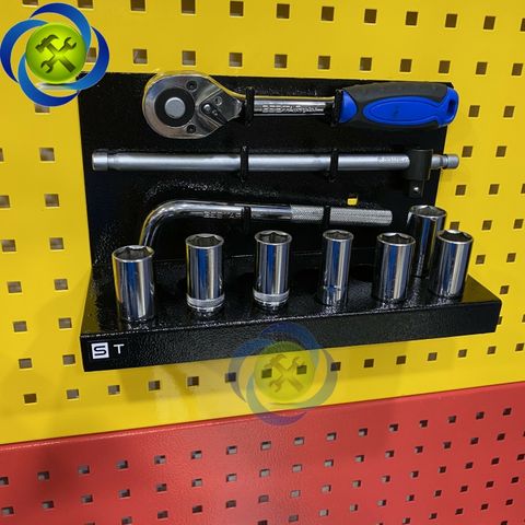 Khay treo khẩu-tuýp, cần vặn STRONGER TOOL dùng cho tấm treo dụng cụ lỗ vuông