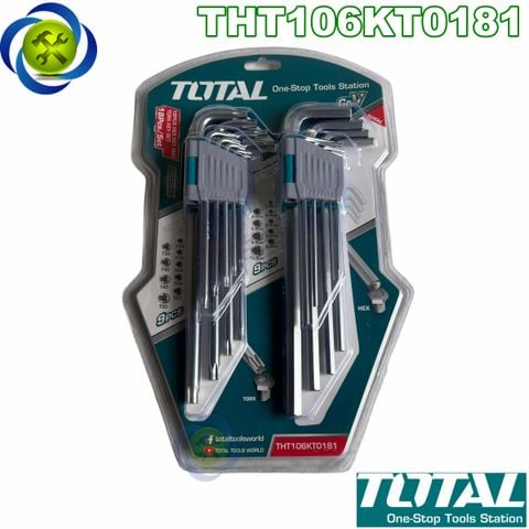 Combo 2 bộ lục giác Total THT106KT0181 gồm lục giác thường và sao