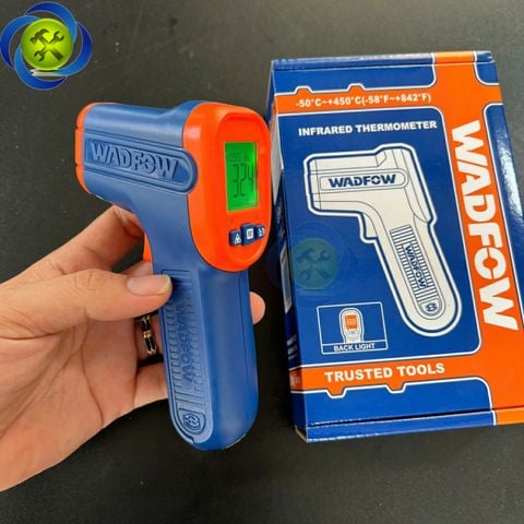 Máy đo nhiệt độ tia hồng ngoại WADFOW WNT6501 (-50°C~450°C) không dùng đo nhiệt độ cơ thể