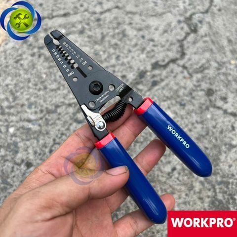 Kìm tuốt dây điện đa năng Workpro WP291002 dài 150mm