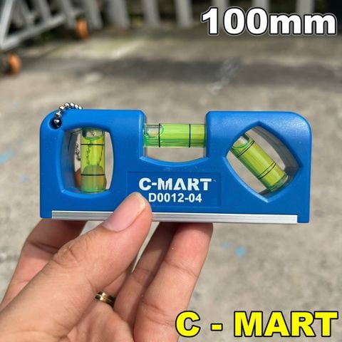 Thước thủy bỏ túi có từ C-MART D0012 -04 dài 100mm