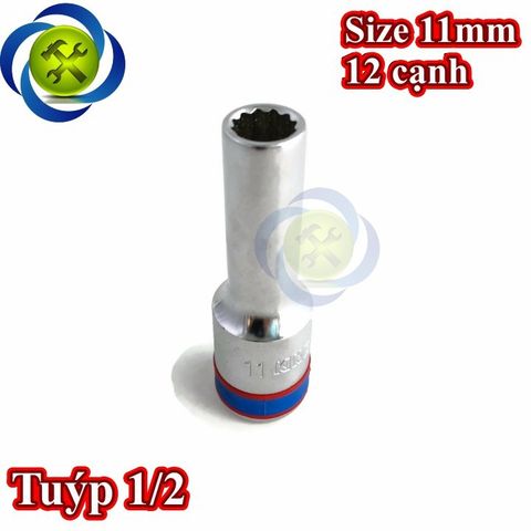 (ĐỦ SIZE) Tuýp 1/2 KINGTONY 4230 loại 12 cạnh màu trắng dài 77mm