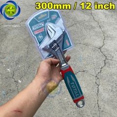Mỏ lết TOTAL tay cầm bọc nhựa đầy đủ kích thước (6-8-10-12 inch)