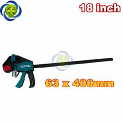 Kẹp gỗ nhanh Total hình chữ F nhiều kích thước 6-12-18 inch
