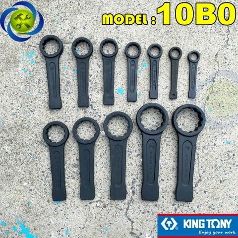(ĐỦ SIZE) Cờ lê vòng đóng Kingtony 10B0 thép CR-MO