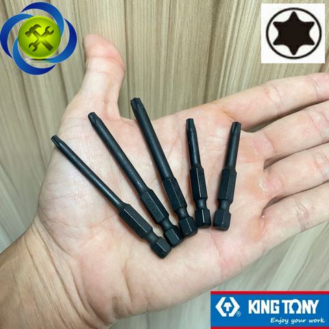 Mũi vặn vít sao Kingtony 7170xx và 7150xx loại không lỗ - chính hãng