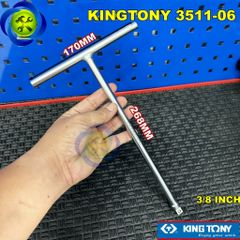 Tuýp chữ T Kingtony 3511-06 loại 3/8 thanh ngang 170mm