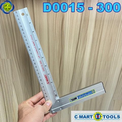 Thước góc vuông C-Mart D0015-300