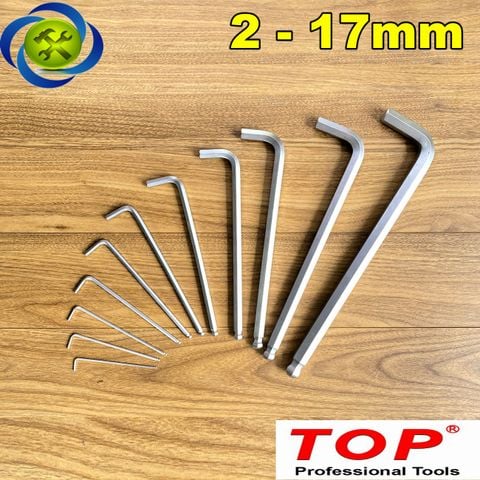 (ĐỦ SIZE) Lục giác đầu bi TOP TWT-10B có size từ 2 - 17mm