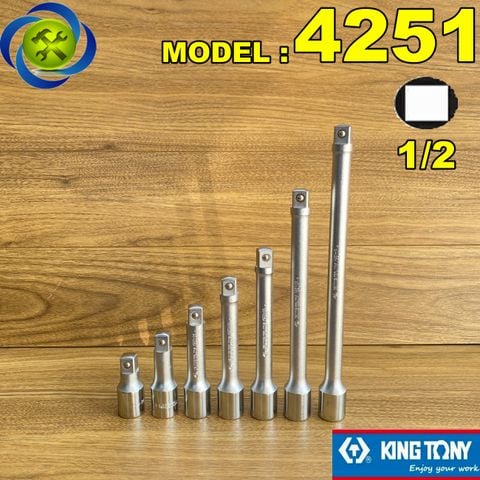 (ĐỦ SIZE) Đầu nối dài 1/2 Kingtony 4251 dài 50mm đến 250mm đầu vuông 12.7mm
