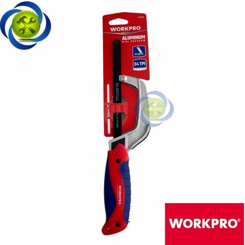 Cưa tay Wokrpro WP215023 lưỡi dài 10inch/ 250mm cán bọc nhựa