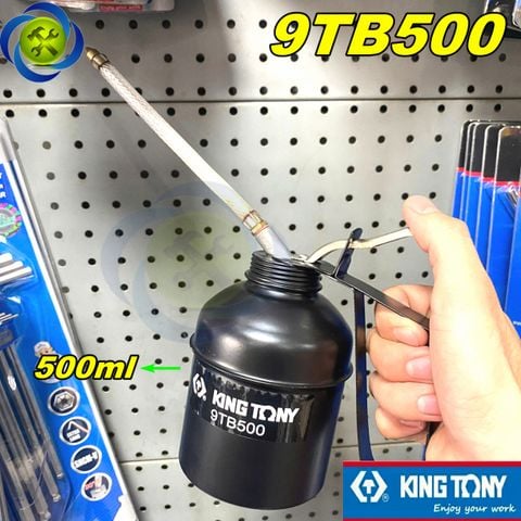 Bình châm nhớt sắt Kingtony 9TB500 500ml