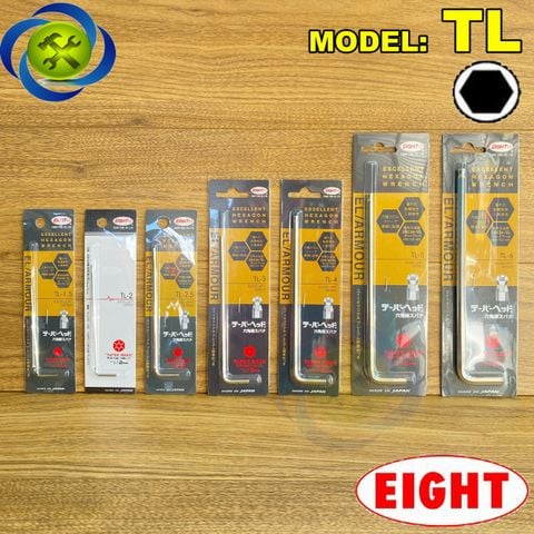 (ĐỦ SIZE) Lục giác nhật chữ L EIGHT TL made in JAPAN