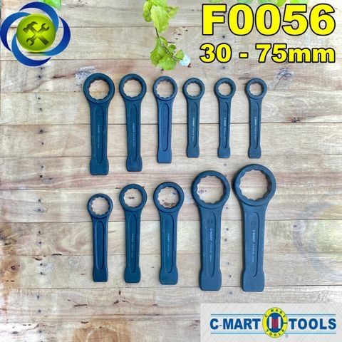 (ĐỦ SIZE) Cờ lê vòng đóng C-MART F0056-75 có size 30 - 75mm