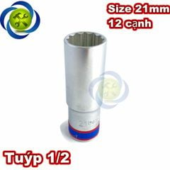 (ĐỦ SIZE) Tuýp  1/2 KINGTONY 4230 loại 12 cạnh màu trắng dài 77mm