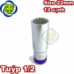 (ĐỦ SIZE) Tuýp  1/2 KINGTONY 4230 loại 12 cạnh màu trắng dài 77mm