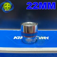 (ĐỦ SIZE) Tuýp trắng ngắn 12 cạnh Kingtony 3330xx chuôi 3/8 (size lẻ từ 6-24mm)