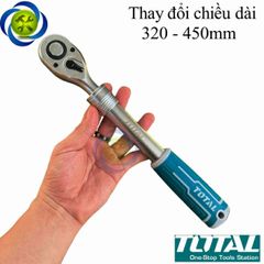 Cần siết tự động 1/2 TOTAl THT106128L thay đổi chiều dài 320-450mm