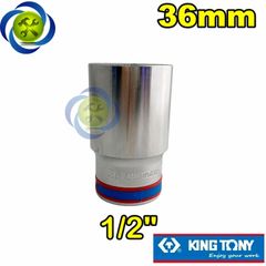 (ĐỦ SIZE) Tuýp  1/2 KINGTONY 4235 loại 6 cạnh màu trắng dài 77mm