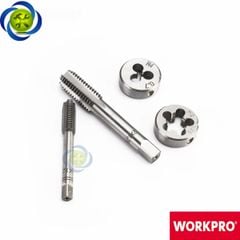 Bộ taro 32 chi tiết Workpro WP309008 (taro ren trong và ngoài M3-M12)